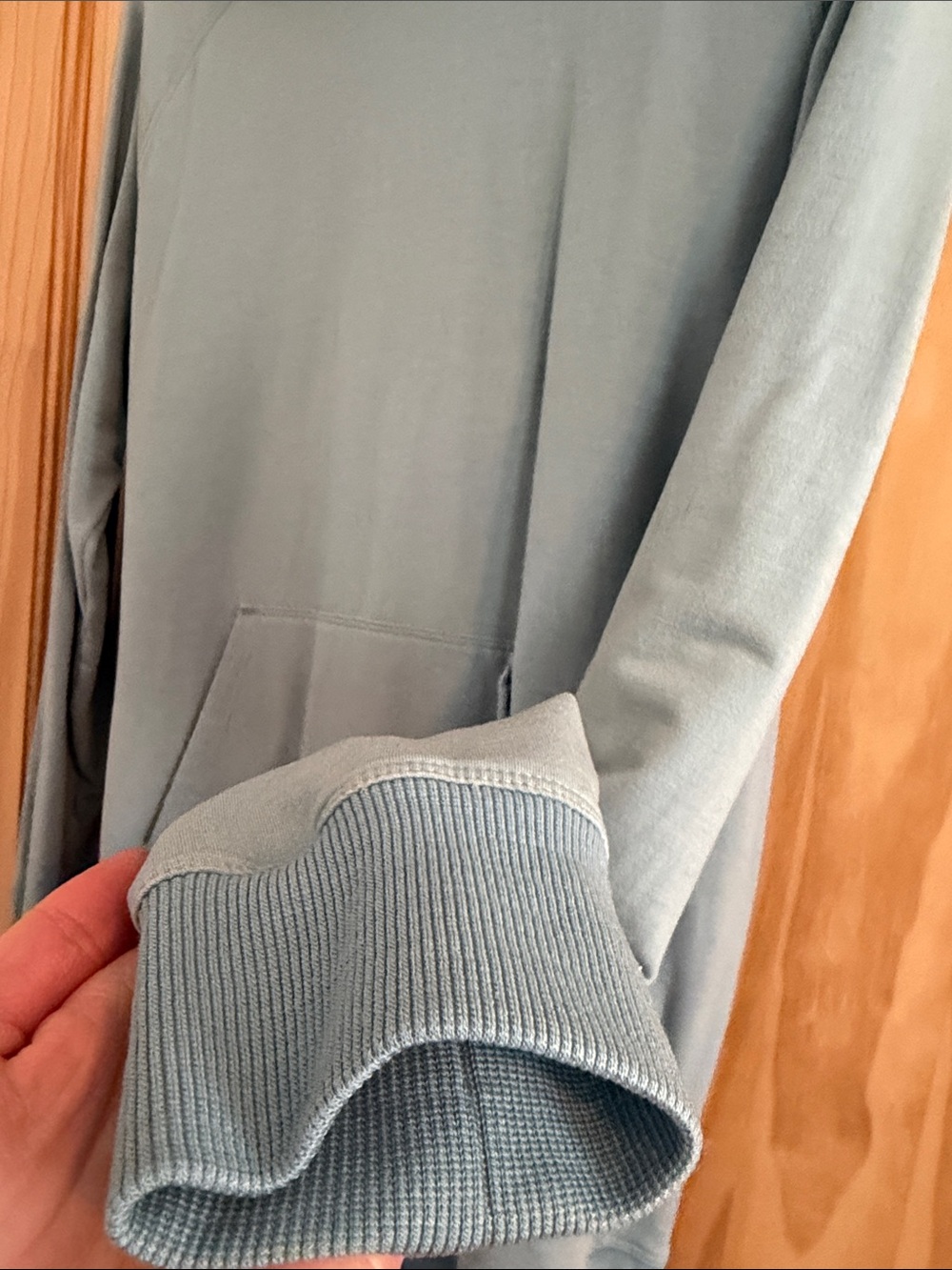 Icebreaker Slate Blue Lightweight Pullover Hoodie - Picture 4 of 6